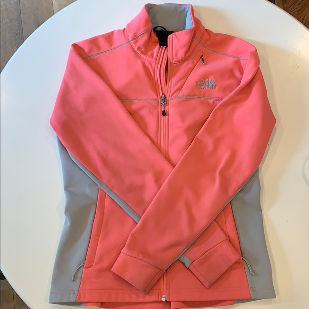 Hot Pink North Face Jacket - Medium